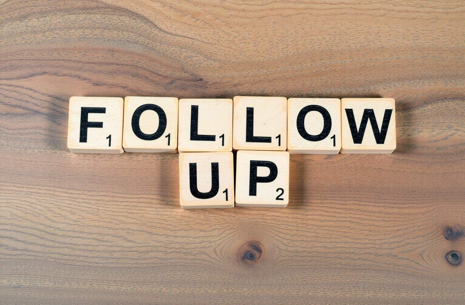 Follow Up and Persist - image 1