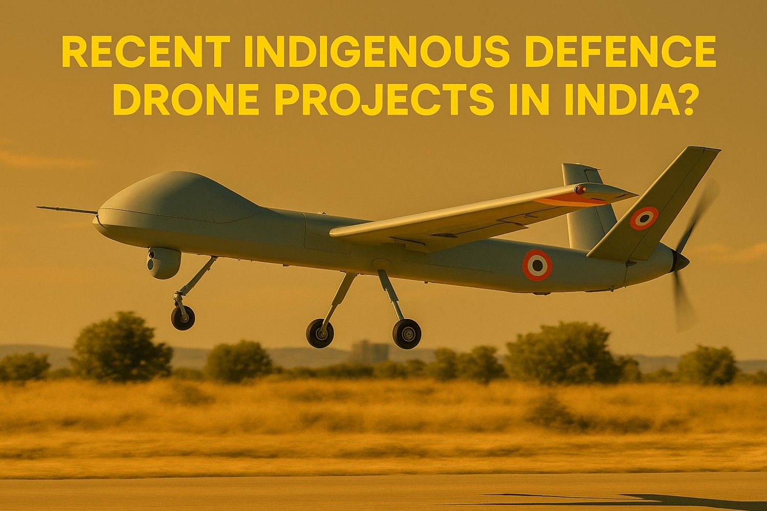 Recent Indigenous Defence Drone Projects in India - image 1