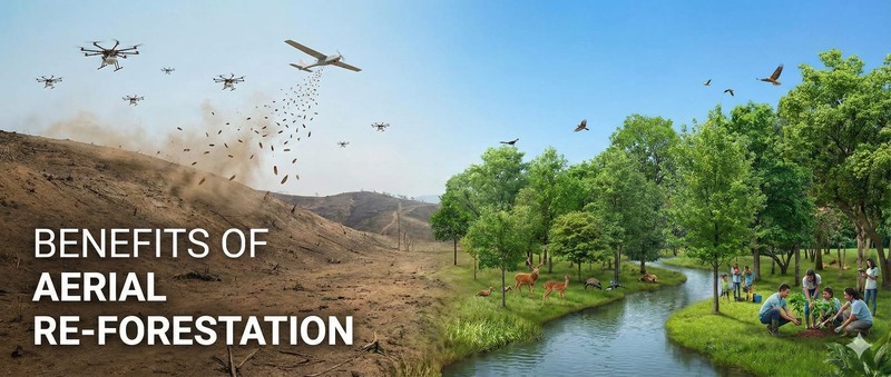 How Re-Forestation Can be Improved Via Seed Bombing Drones? - FlapOne ...