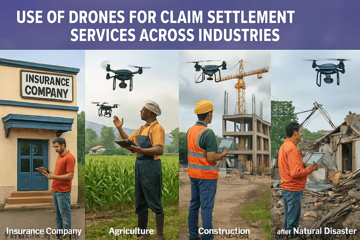 Use of Drones for Claim Settlement Services Across Industries?  - image 1