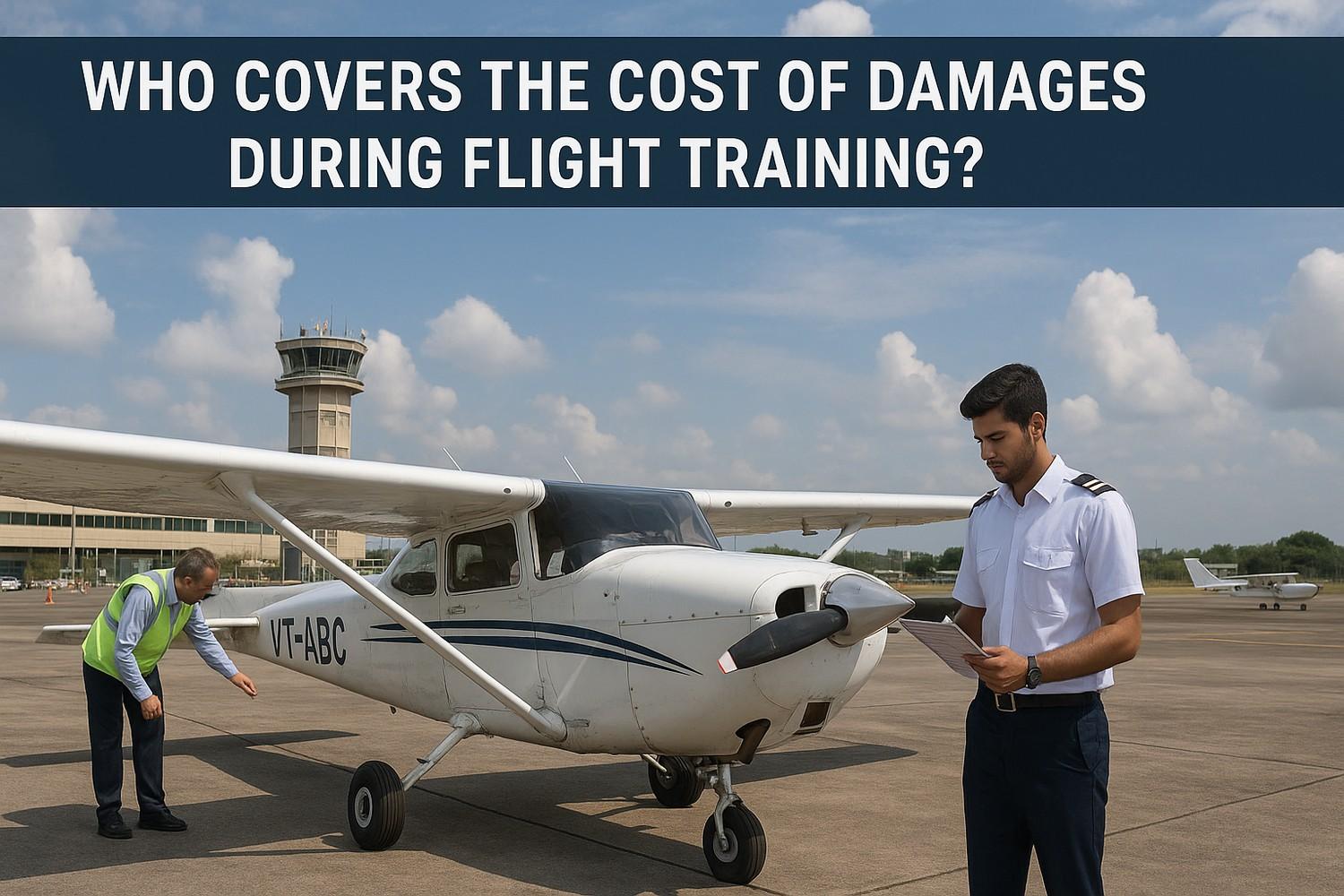 Who Covers the Cost of Damages During Flight Training? 