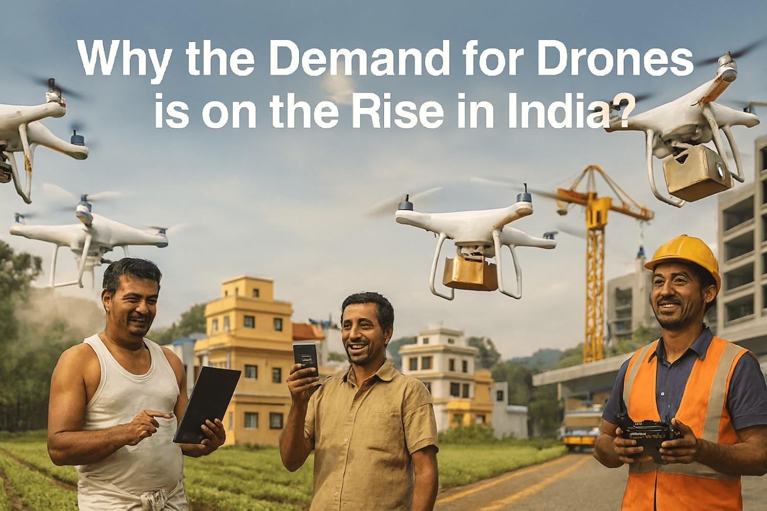 Why the Demand for Drones is on the Rise in India? - image 1