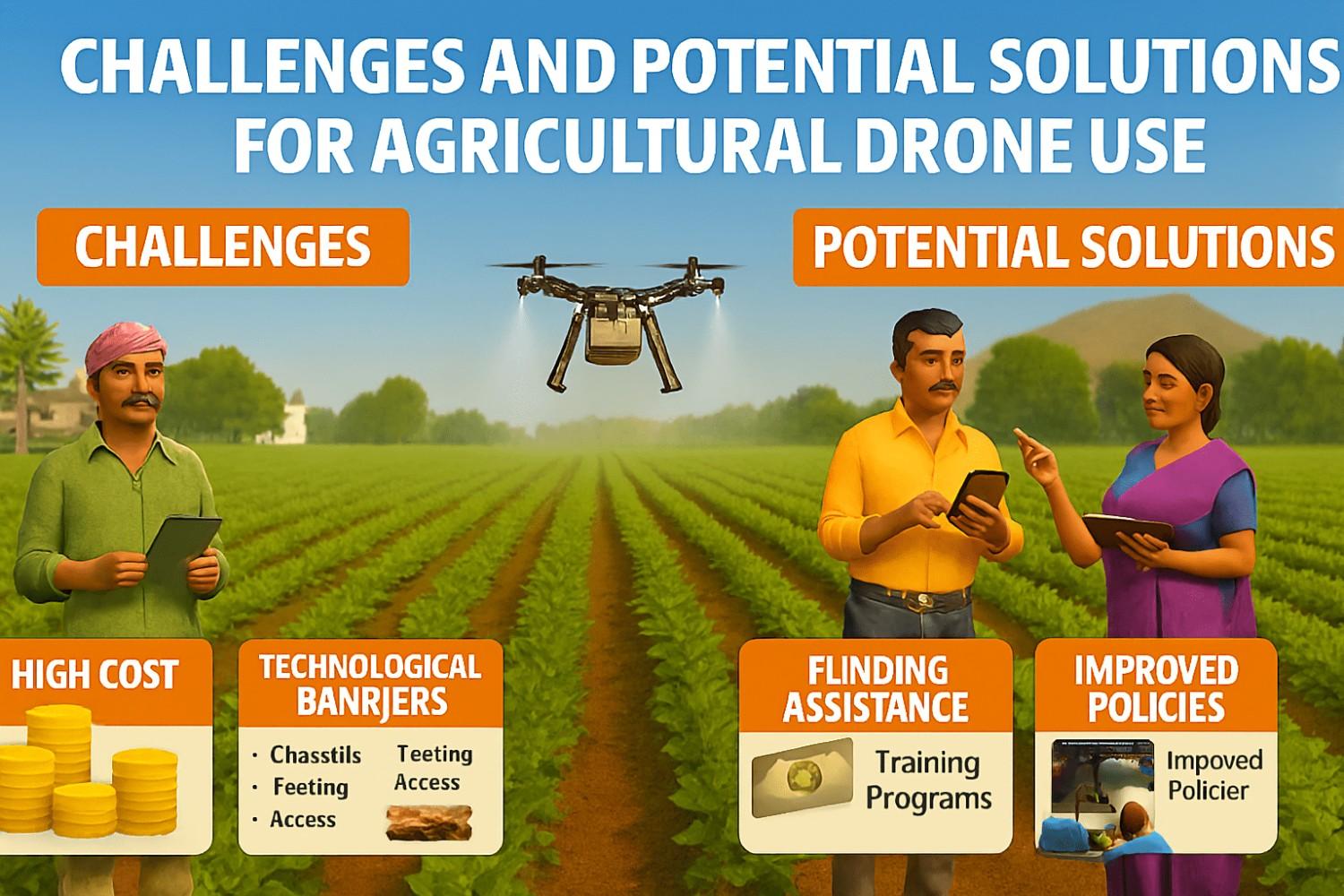 Challenges and Potential Solutions for Agricultural Drone Use - image 1