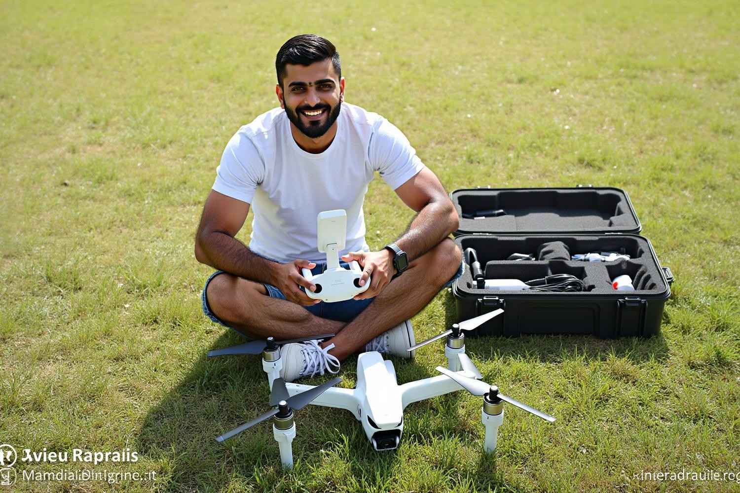 How do you manage drone battery life during a long mission? - image 1