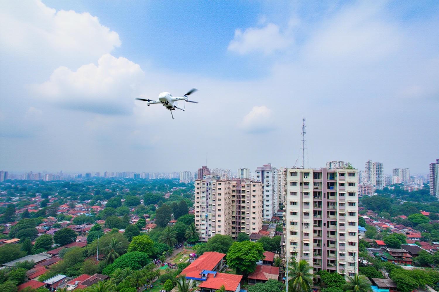 Drones Playing an Important Role in Smart City Development - image 1