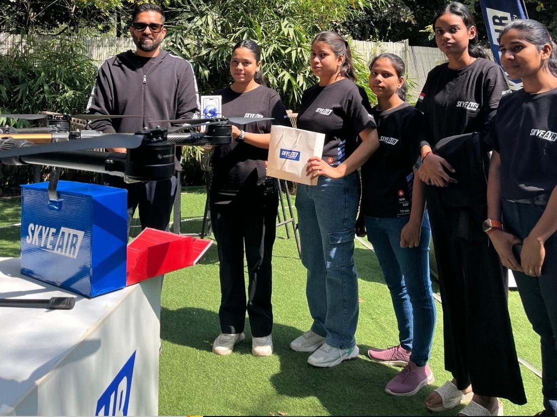 Skye Air Launches India’s First All-Women Drone Delivery Team - image 1