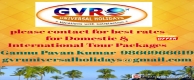 GVR UNIVERSAL HOLIDAYS