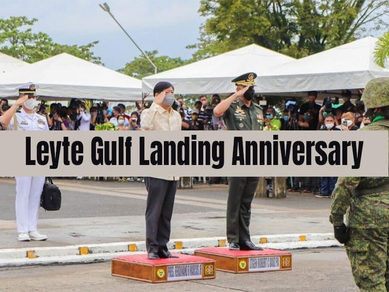 Leyte Gulf Landing Anniversary