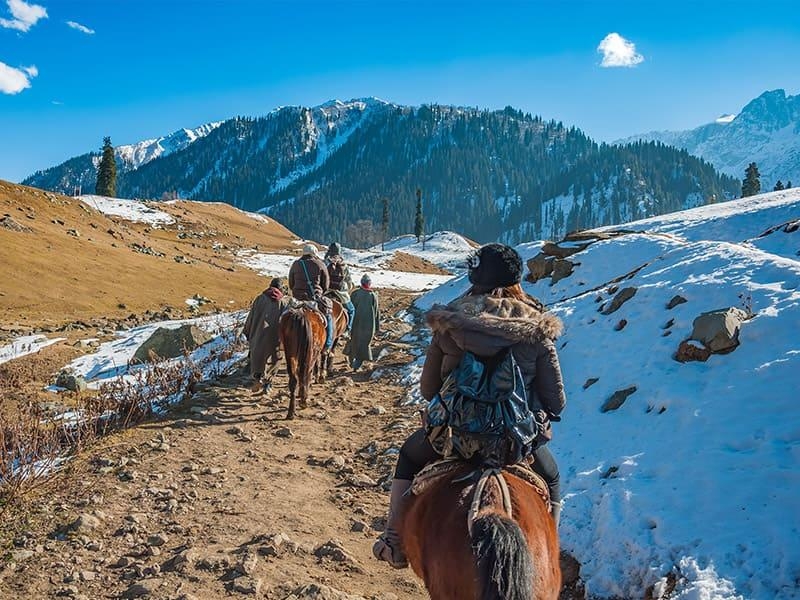 Pleasurable 2 Days Kashmir Hill Stations Trip Package