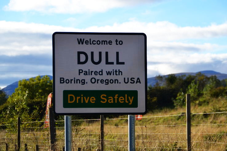 Boring Trip Packages