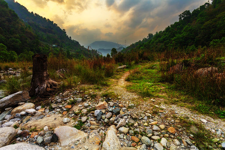 Rishi Khola Reshi River Khola in Nepali Meaning a Small Stream Stock Photo  - Image of resorts, name: 128497532