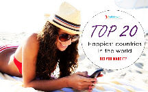 Here Are The Top 20 Happiest Countries In The World