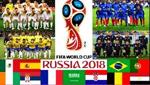 FIFA Football World Cup 2018 Teams