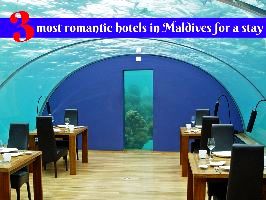 3 most romantic hotels in Maldives for a stay