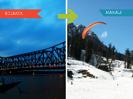 Top Travel Agent for Manali from Kolkata