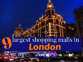 9 largest shopping malls in London