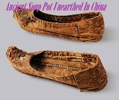 Ancient Soup Pot Unearthed In China