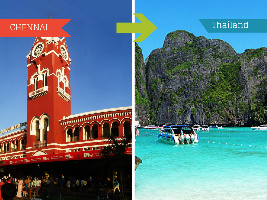 Top 4 Travel agents for Thailand from Chennai