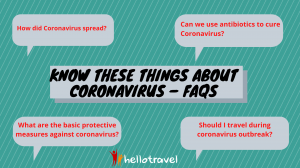 Know these things about Coronavirus â€“ FAQs