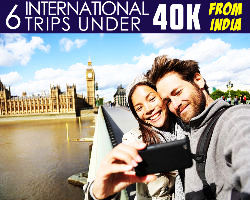 International Trips Under 40k from India