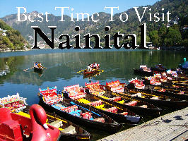 Best time to visit Nainital