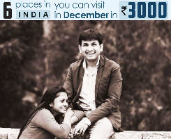 Places you can visit in India in December in as low as Rs.3000