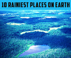 10 Rainiest Places
