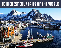 Top 10 Richest Countries In The World