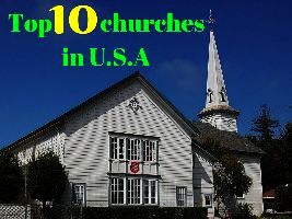 Top 10 churches in U.S.A