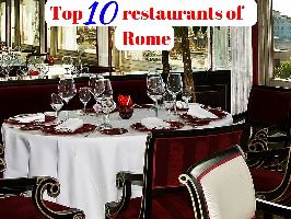 Top 10 restaurants of Rome