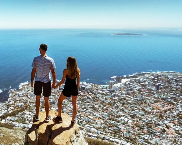 Sit at Lion’s head and feel at the top of the world