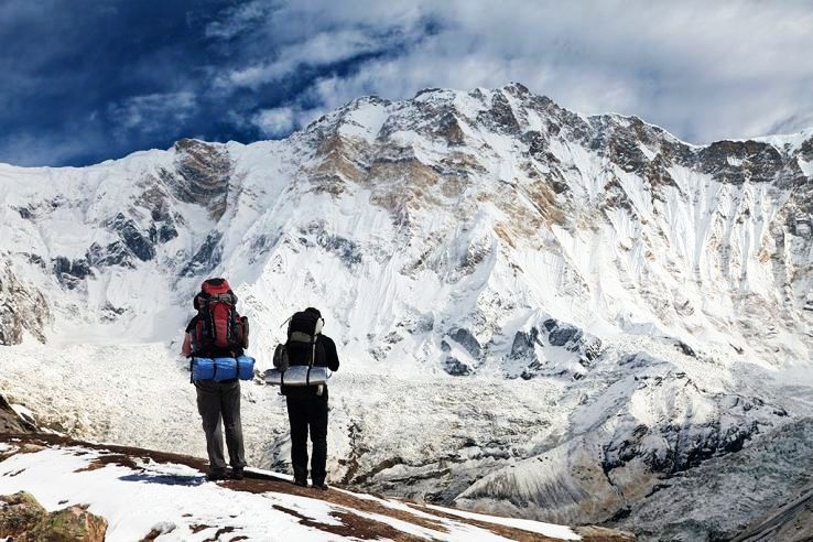 Snowfall Experience In Nepal