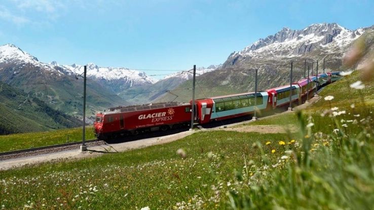 Switzerland Glacier Express Train