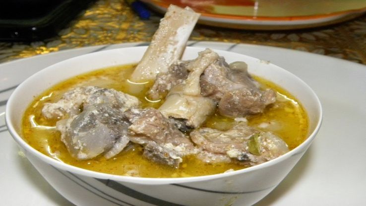 Yakhni or Yoghurt Lamb Curry