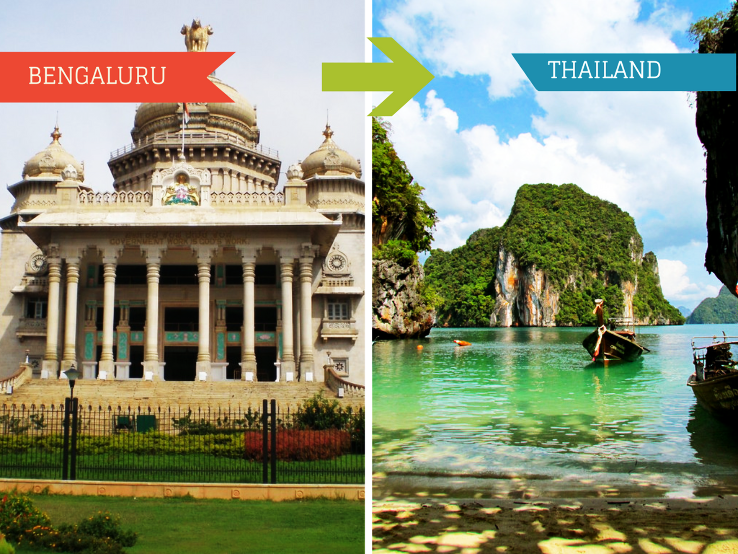 Top Travel Agents for Thailand from Bangalore - Hello