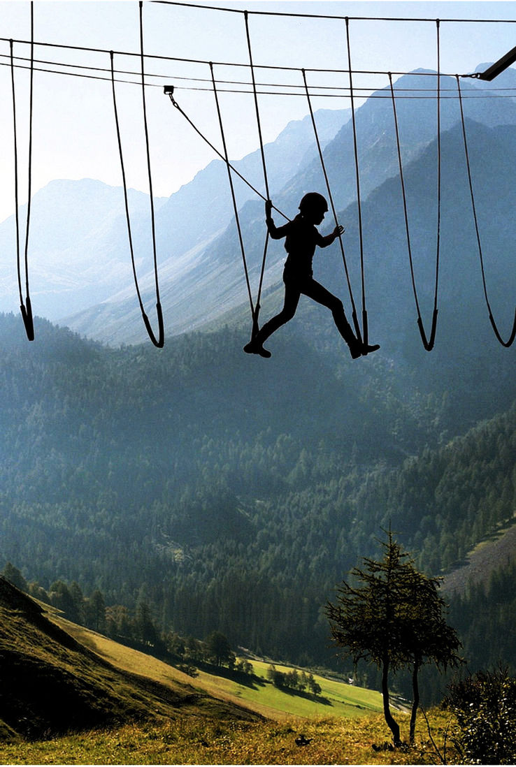 Skywalking in the Alps