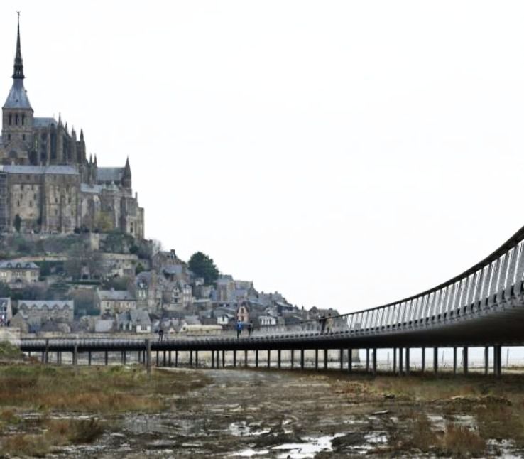 9. The Jetty to Mont-Saint-Michel