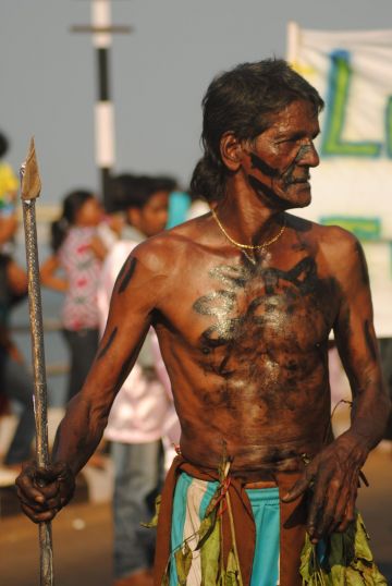 Tribals in Vatkal attire