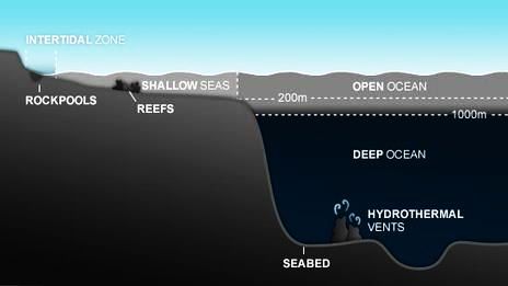 It is also the deepest sea