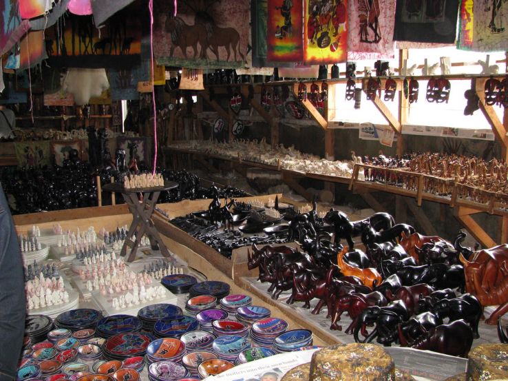 Shopping locals artefacts and say goodbye