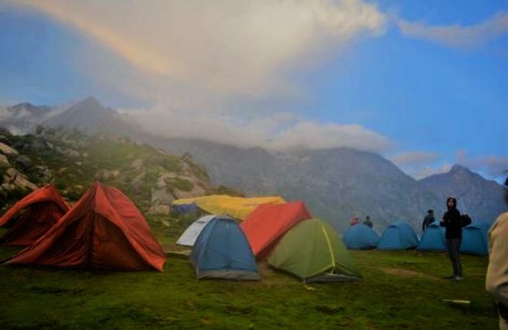More Trip Photos-Camping at Triund