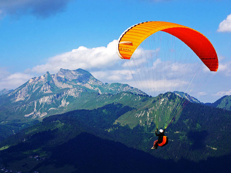 Glide Over The Majestic Valleys