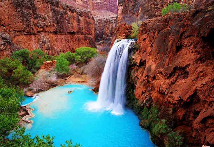 5. Havasu Falls, Supai, Arizona