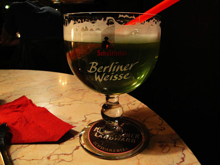 Bouletten and Berliner Weisse