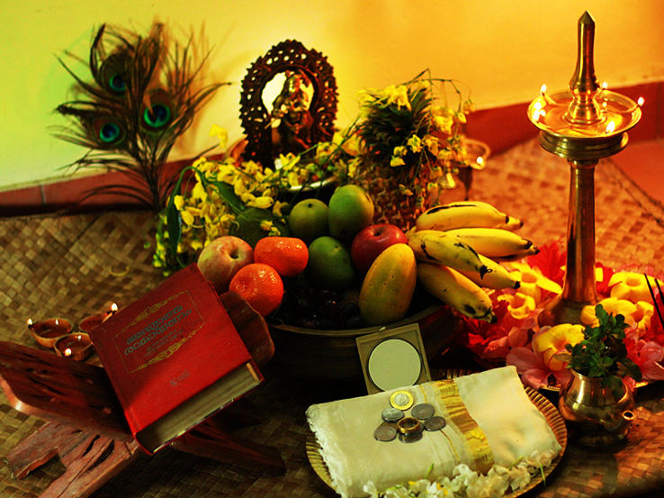 Vishu-14th April-New Year Day in Kerala