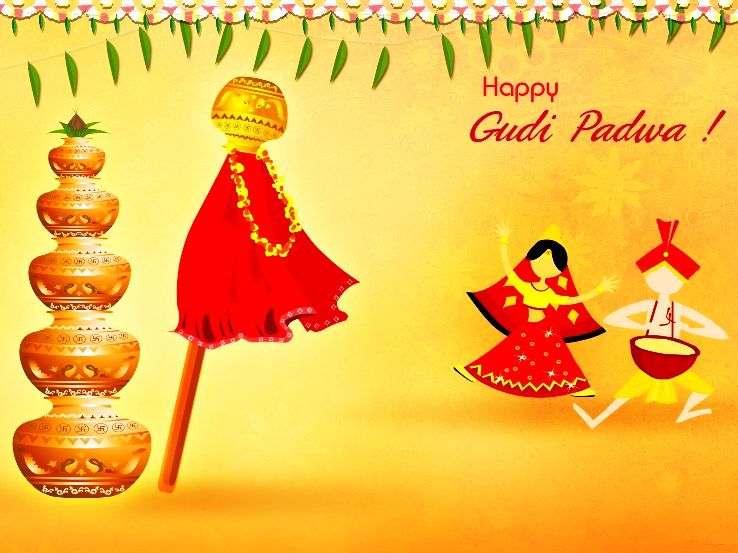 Gudi Padwa-8th April-New Year Day in Maharashtra and Konkan