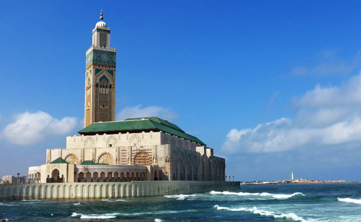 4. Hassan II Mosque - Casablanca, Morocco