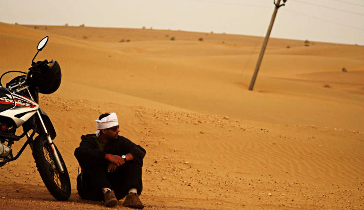 Desert Motorcycle Tour