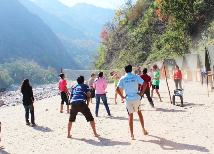 Staying in Tents in Rishikesh