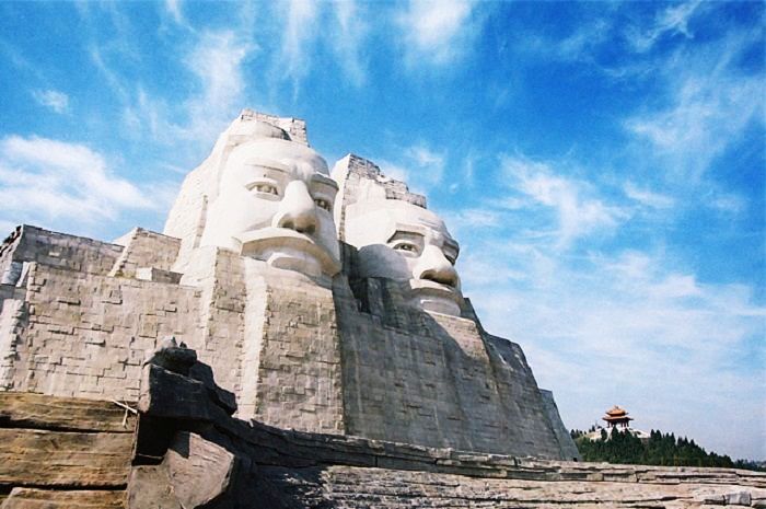 7. Emperors Yan and Huang, China (105 meters)